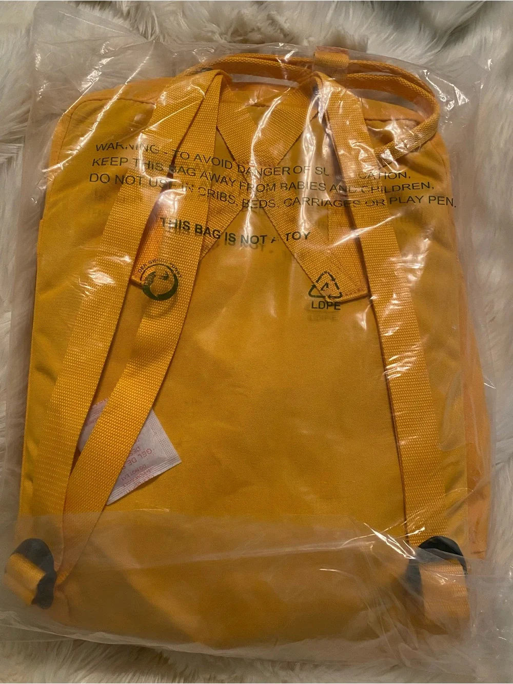 Fjallraven Re-Kånken Backpack - Sunflower Yellow